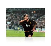 Exclusive Memorabilia Foto del Real Madrid firmada por Raúl