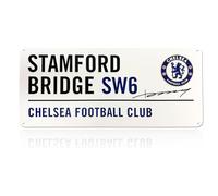 Exclusive Memorabilia Letrero de la Calle Chelsea, Firmado por Didier Drogba.