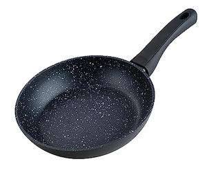 [Exclusive to Amazon]- Sartén Fackelmann Marble 20 cm, Sartén Antiadherente de 90% Aluminio Reciclado con Mango Ergonómico de Plástico, Pequeña Sartén de Inducción para Cocinar y Freír