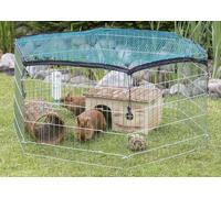 Exclusivo espacio de juego con red de protección ø 126 × 58 cm