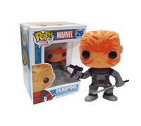 Exclusivo Marvel X-Force Deadpool Unmasked 9.5cm Pop Vinilo Funko