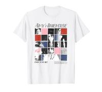 Exclusivo Oficial de Amy Winehouse Back To Black Squares Camiseta