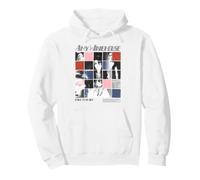 Exclusivo Oficial de Amy Winehouse Back To Black Squares Sudadera con Capucha