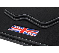 Exclusivo Union Jack Alfombrillas Apto para Mini 3 III 3-Türer F56 Año Fab.