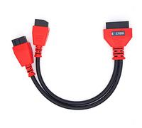 Exctool Cable de derivación Adaptador OBD II de 12 + 8 Pines para vehículos FCA equipados con SGW para diagnóstico, codificación y programación
