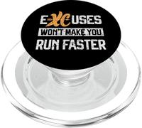 Excusas de Corredor Carrera a Campo traviesa Atletismo PopSockets PopGrip para MagSafe