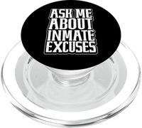 Excusas de los presos Humor - Sistema penitenciario PopSockets PopGrip para MagSafe