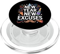 Excusas divertidas Nochevieja PopSockets PopGrip para MagSafe