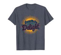 Excuse Me, I'm Actually A Delight - Cita ingeniosa de Sunburst Camiseta, Hombre, Azul Jaspeado, 4XL