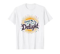 Excuse Me, I'm Actually A Delight - Cita ingeniosa de Sunburst Camiseta, Hombre, Blanco, XXL