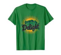 Excuse Me, I'm Actually A Delight - Cita ingeniosa de Sunburst Camiseta, Hombre, Verde Kelly, L