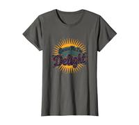 Excuse Me, I'm Actually A Delight - Cita ingeniosa de Sunburst Camiseta, Mujer, Asfalto, L