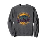 Excuse Me, I'm Actually A Delight - Cita ingeniosa de Sunburst Sudadera, Unisex para Adultos, Jaspeado Oscuro, XXL
