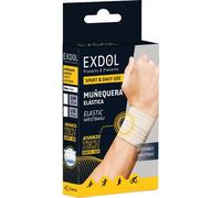Exdol Muñequera Elástica Transpirable Beige T-L/Xl 1 ud