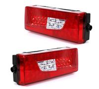 EXECAB LED Piloto Trasero para Scania G400 G450 Camión Pesado, Izquierdo/Derecho Luces Trasera Luz Faro Posterior Reemplazo, 2380954, 2241859,Right-Red