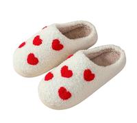 EXECAB Zapatillas Zapatillas Caseras Zapatillas De Algodón Calientes De Mujer Suaves Y Cómodas Zapatillas De Interior