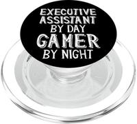 Executive Assistant by Day Gamer by Night PopSockets PopGrip para MagSafe