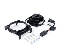EXED® Parts: Ventilador de refrigeración original para radiador SPAL y kit de montaje para SHERCO, con cable y relé, modelo de moto de cross de 2018 a 2023, ajuste perfecto, fácil de instalar