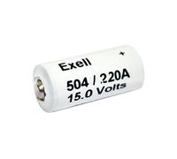 Exell A220 504 A alcalinas 15 V recargable Neda 220, lr154, 10 F15, 220 a, 2500, 504 A, A220, A220/504 A, A504, B154, ba332, ba332u, blr154, dh554, dry1720, E504, gp220, KA74, M504, MN154