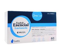 Exeltis Exelvit Esencial Lactancia 60 Cápsulas - Suplemento Postparto y Lactancia Materna - Con DHA, Lipinova, Hierro Ferronyl, Calcio y Yodo - Recuperación de la Madre y Desarrollo del Bebé