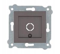 EXEN - Toma de Pared Schuko USB Tipo C - Mocha, Montaje Empotrable Toma de Corriente 16A 250V - All-in-One Compatible con Las Series KARELL/ODAK/COMFORT - 274/15E