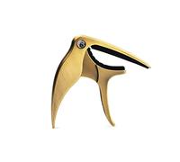 EXENXA Cejilla de Ukelele para Guitarra, Clip de Tono, Cejilla de Guitarra folclórica, Cejilla de Guitarra para Ukelele Accesorios para Instrumentos Musicales (Color : Gold) (Gold)