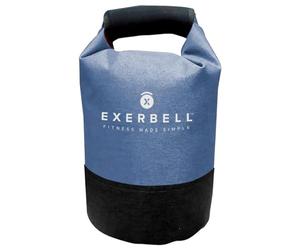 Exerbell Pesa rusa plegable ajustable de 4 a 30 libras - Bolsa de arena portátil de fuerza funcional - Equipo de movilidad suave apto para el piso para el gimnasio en casa, viajes, carga resistente a