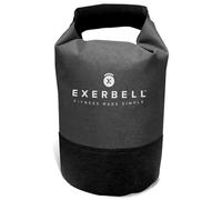 Exerbell Pesa rusa plegable y ajustable de 2 a 14 kg (gris) - Pesa rusa de agua y bolsa de arena - Bolsa de entrenamiento versátil y bolsa de peso - Equipo de entrenamiento de fuerza premium