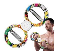 Exerceur D'-Bras - Appareil De Musculation Pour Poignets Et -Bras, Renforcement De La Prise, Rouleau Ou Ressort Résistant, Idéal Pour Sportifs, Escalade, Fitness, Reéducation Et Entraînement