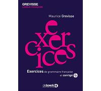 Exercices de grammaire française et corrigés