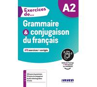 EXERCICES GRAMM ET CONJUG A2 LIVRE+CD: DID.100 FLE