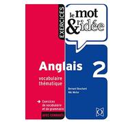 Exercices le mot & l'idée Anglais 2: Vocabulaire thématique