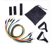 Exercise Bands, Multifunction Elastic Exercise, Fitness Bands with Door Anchor and Ankle Straps for Heavy Training, Physical Therapy, Shape Body,Yoga