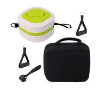 Exercise Bands with Handles, Full-Body Exercise Band, 9.06x7.87x4.33 inches Adorable Chest Workout Bands, Muscle Training Equipment, Weight Fitness Tubes Set for Leg, Arm, Core