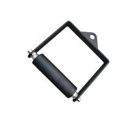 Exercise Handles - 6.25 InchResistance Band Handle | Steel Rubber Handles - Non Slip Strength Training Attachment For Back Arm Shoulder Workout Compatible With T Bar Cable Machines For Home Gym Use