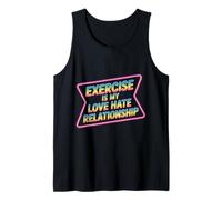 Exercise Is My Love Hate Relationship Workout Fitness - Camiseta sin Mangas