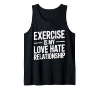 Exercise Is My Love Hate Relationship Workout Fitness - Camiseta sin Mangas