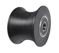 Exercise Machine Wheel, Quiet Pre-Assembled Replacement Roller for Elliptical Trainer, Aluminum/Polyurethane, for Indoor, Commercial Gym, Room, Fitness