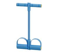 Exercise Pedal Trainer - Elastic Sit Up Assistant, Compact Resistance Fitness Tool with Level Tension Cords, Space Saving Muscle Activation, Ideal for Hotel Room Commute Break Training