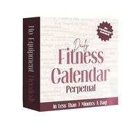 Exercise Planner - Desktop Fitness Organizer for Goal Setting with Routines | Paper with Tracking and Progress Feature, Home Gym Office Bedroom Use
