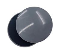 Exercise Slide Plates - Body Movement Sliders for Floor Workouts | Lightweight PVC with Cushioned Grip Top, Smooth Glide Bottom for Wood Laminate Rugs, Full Body Conditioning Fitness Accessory 6.69 in