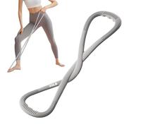 Exercise Stretch Bands, 8 Shape Resistance Fitness Rope, Body Sculpting Yoga Pull Band, Arm Shoulder Leg Back Flexibility, Travel Workout Tool for Home Gym Apartment Studio Outdoor Park Use