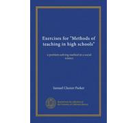 Exercises for "Methods of teaching in high schools": a problem-solving method in a social science