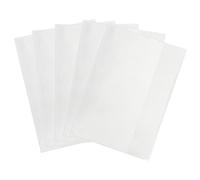 EXERZ A4 Funda para libro de ejercicios 5pz, transparente, resistente al agua, Protectores de libros, funda de PVC (paquete de 5)