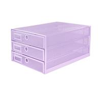 Exerz Cajón archivador de Oficina/Clasificador de Papel con 3 Cajones/Cajonera para archivadores/Organizador para el Escritorio