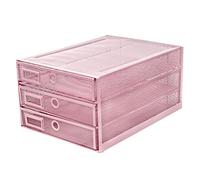 Exerz Cajón archivador de Oficina/Clasificador de Papel con 3 Cajones/Cajonera para archivadores/Organizador para el Escritorio