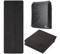 EXERZ Estera De Yoga Plegable Con Bolsa De Transporte - Portátil, Antideslizante - Viajes Y Entrenamientos En Casa