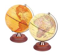 EXERZ Globo Terráqueo Antiguo Iluminado 20 cm LED USB