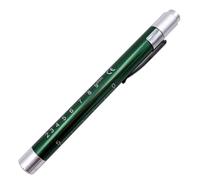 Exeton - Luz LED para bolígrafo médico, linterna EMT, primeros auxilios médicos de emergencia, médicos, enfermeras, examen, regalo, (verde)