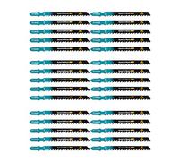 EXFEIN 30 hojas de sierra de calar HCS para madera contrachapada de madera blanda, accesorio profesional (T144D)